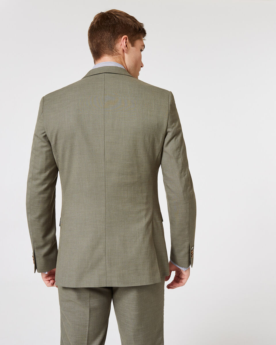 Montorso Tailored Suit Jacket, Olive, hi-res